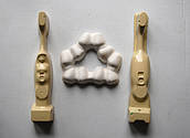 W�chter, Gips lackiert, 2011